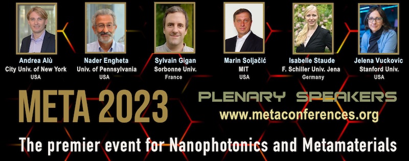 META2023 plenary speakers
